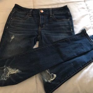 American Eagle cafe wash jeggings NWOT